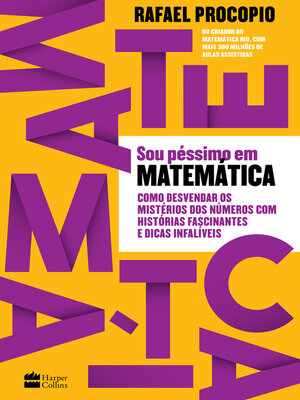 cover image of Sou péssimo em matemática